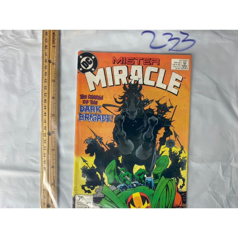 Mister Miracle‎ The Charge of the Dark Brigade Comic Book DC Comics May 1989